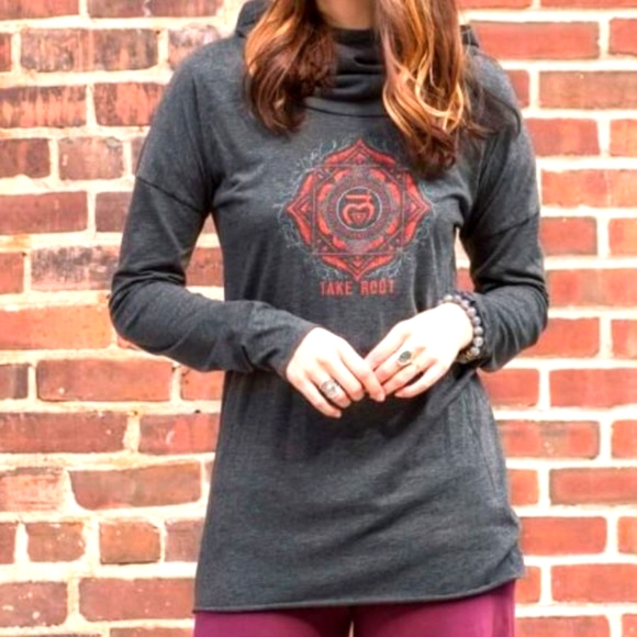 Soul Flower Chakra Yoga Hoody - Picture 2 of 9